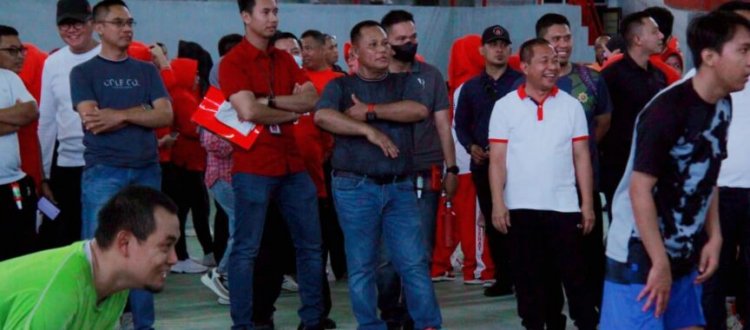 Peringati Haornas Ke-39, Pemkab Lampung Selatan Gelar Turnamen Futsal Dan Bola Voli Antar OPD