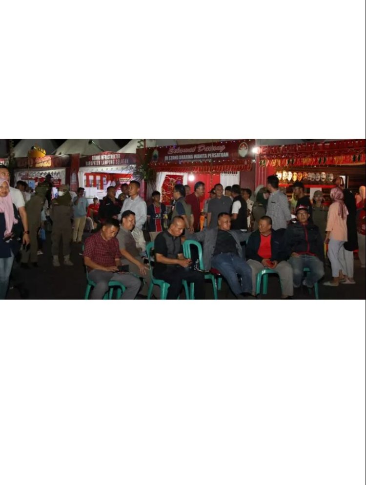 Hari Kedua Lampung Selatan Expo 2023, Bupati Nanang Ermanto Saksikan Band Ambyar Bersama Masyarakat