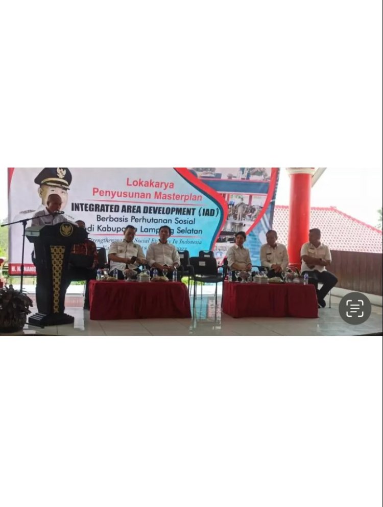 Balai PSKL Wilayah Sumatera Menggelar Lokakarya Penyusunan Master Plan IAD di Lampung Selatan