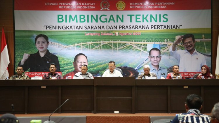 Bersama Kelompok Tani Binaan, BBHAR DPC PDI Perjuangan Lampung Selatan Ikuti Kegiatan Bimtek Pertanian